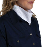Just Country Carlee Double Sided Scarf - White Lace 