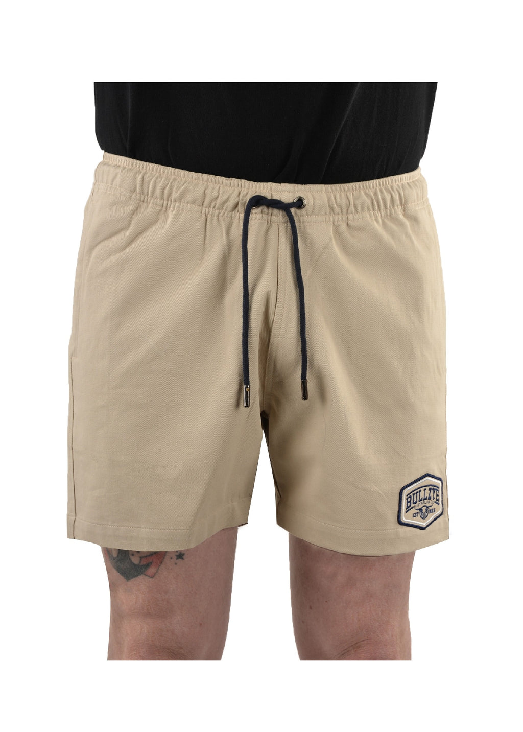 Shorts Bullzye Mens Drew Ruggers - Stone