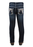 Pure Western Girls Anjelica Slim Leg Jean