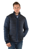 Pure Western Patterson Mens Reversible Jacket - Navy