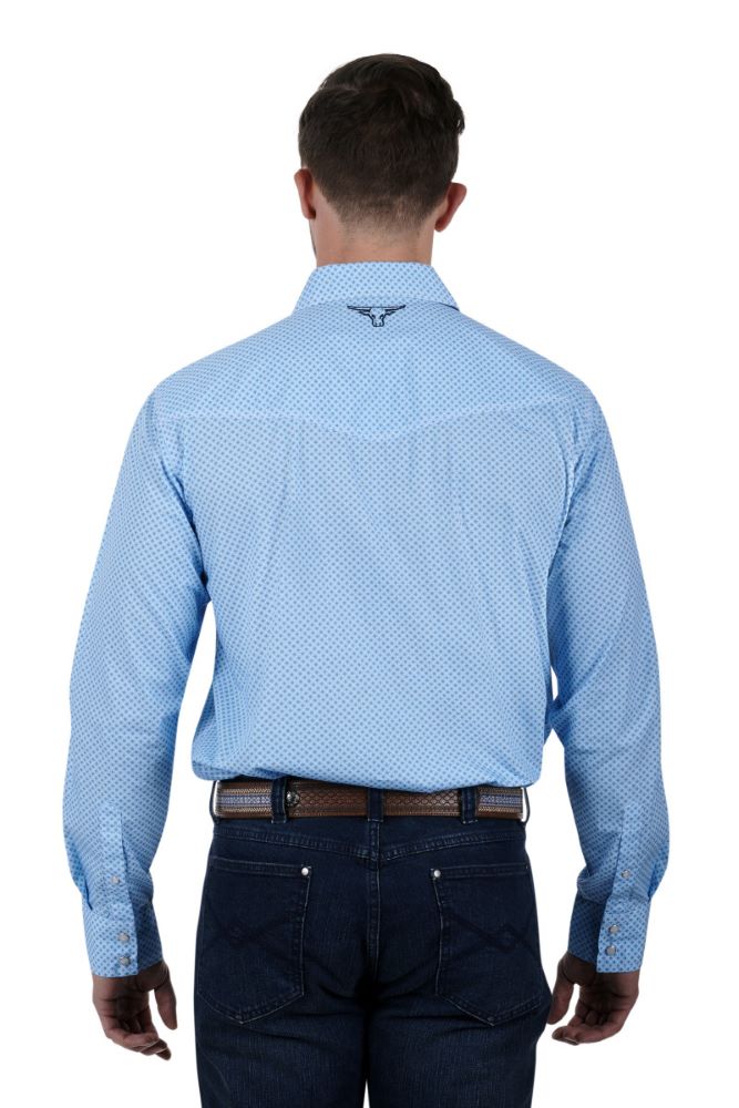 Pure Western Mens Thompson Long Sleeve Shirt