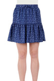 Pure Western Emma Womens Skirt - Navy
