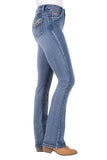 Pure Western Nina Hi Rise 34" Boot Cut Womens Jeans - Moonshine