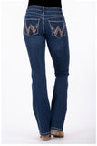 Wrangler Amelia Q-baby Booty Up Jeans - Indigo