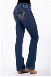 Wrangler Amelia Q-baby Booty Up Jeans - Indigo