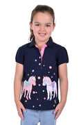 Thomas Cook Amelia Girls Short Sleeved Polo - Navy
