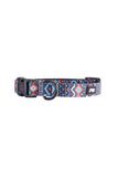 PURE WESTERN BILLIE DOG COLLAR - BLUE [SZ:XS]
