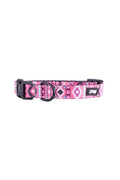 PURE WESTERN BILLIE DOG COLLAR - PINK [SZ:XS]