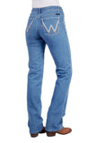 WRANGLER AUSTIN JEAN WOMENS Q-BABY - FADED BLUE [SZ:0X34]