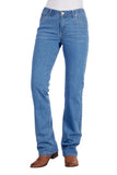 WRANGLER AUSTIN JEAN WOMENS Q-BABY - FADED BLUE [SZ:0X34]