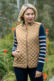 THOMAS COOK MIA WOMENS VEST - TAN [SZ:XS]