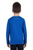 THOMAS COOK CHAMPION BOYS LONG SLEEVE TEE - ROYAL BLUE [SZ:2]