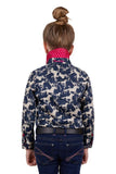 THOMAS COOK BAILEY GIRLS LONG SLEEVE SHIRT - NAVY [SZ:2]