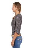 PURE WESTERN MAGGIE BLOUSE - MULTI [SZ:8]