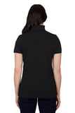 THOMAS COOK HOLLY WOMENS SHORT SLEEVE POLO - BLACK [SZ:10]