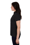 THOMAS COOK HOLLY WOMENS SHORT SLEEVE POLO - BLACK [SZ:10]