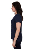 THOMAS COOK WILLOW WOMENS SHORT SLEEVE TEE - NAVY [SZ:10]