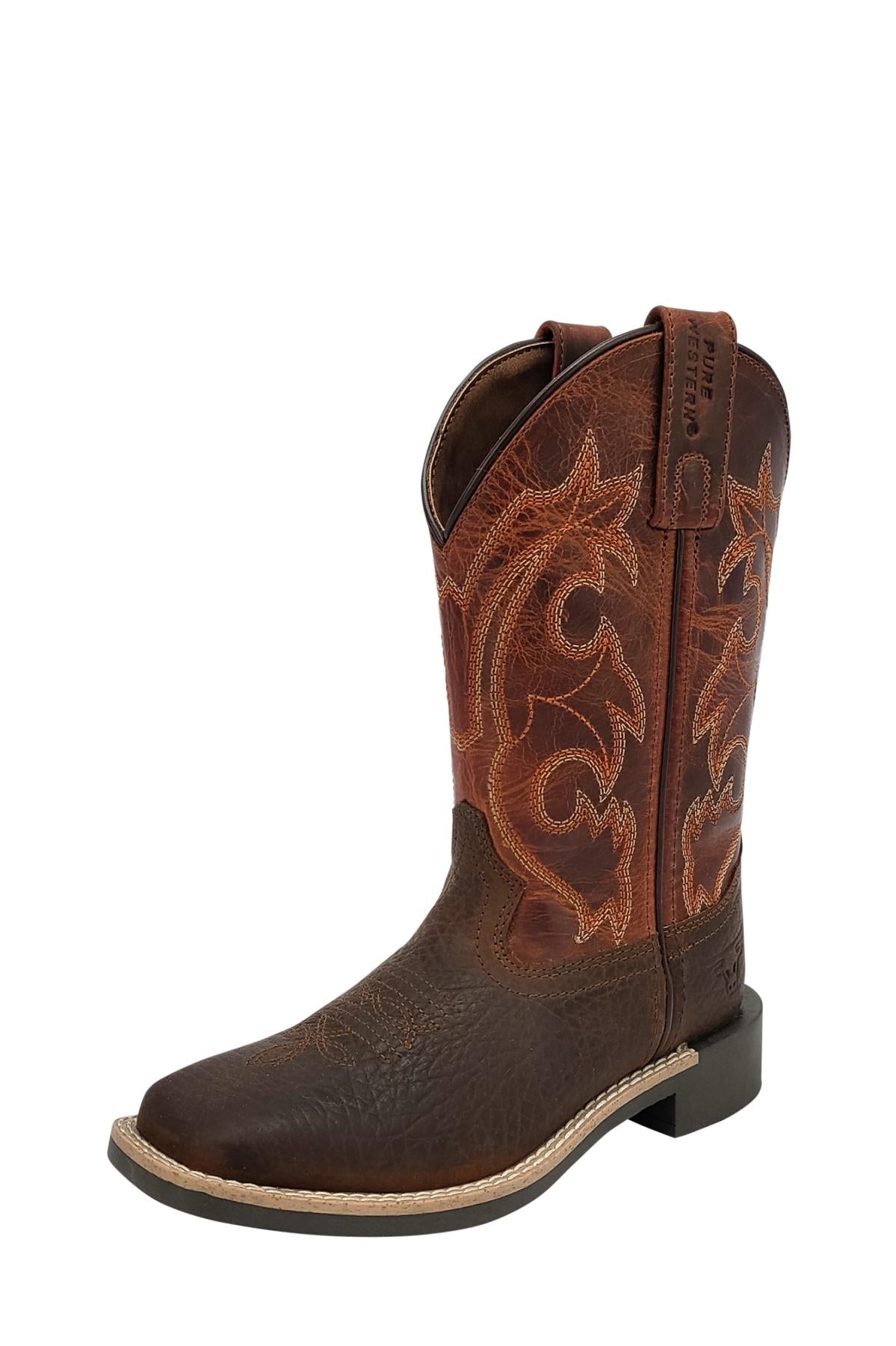PURE WESTERN CHILDRENS BARRETT BOOT [SZ:J10]