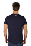 BULLZYE ACT SINGLE MENS SHORT SLEEVE TEE - NAVY [SZ:M]