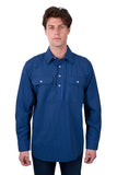 HARDSLOG MENS ASTELL 1/2 PLKT LS SHIRT [SZ:S]