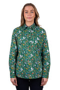 HARD SLOG WOMENS JANI 1/2 PLKT LS SHIRT [SZ:8]