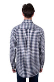 HARDSLOG MENS DELL 1/2 PLKT LS SHIRT [SZ:S]
