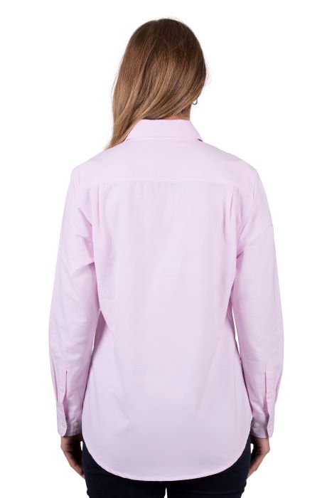 HARD SLOG WOMENS MILLY 1/2 PLKT LS SHIRT [SZ:8]