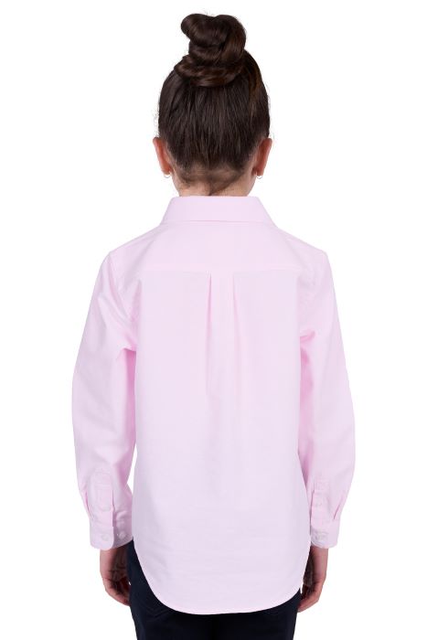 HARDSLOG KIDS MILLY 1/2 PLKT LS SHIRT [SZ:2]