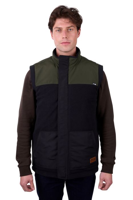 PURE WESTERN MENS RALPH REVERSIBLE VEST [SZ:XS]