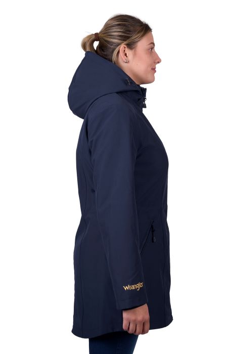 WRANGLER HEIDI WOMENS SOFTSHELL JACKET - NAVY [SZ:S]