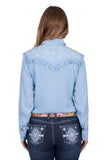 Pure Western Womens Pheobe Long Sleeve Shirt [sz:8]