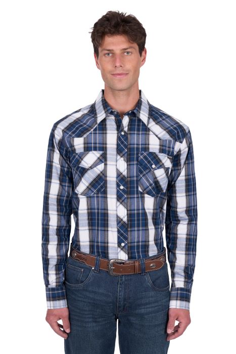 Pure Western Mens Nicholas Long Sleeve Shirt [sz:xs]
