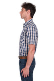 Pure Western Mens Peter Short Sleeve Shirt [sz:xs]