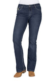 Pure Western Womens Jay Boot Cut Jean 32l [sz:6]