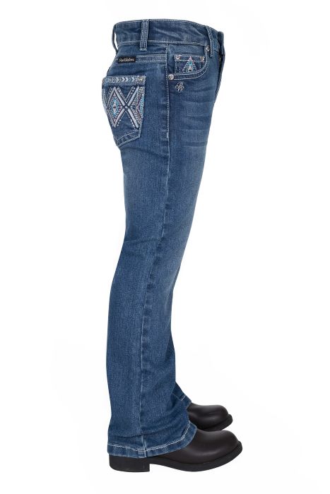 Pure Western Girls Pam Boot Cut Jean [sz:2]