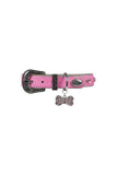 Pure Western Tilly Dog Collar - Pink [sz:xs]
