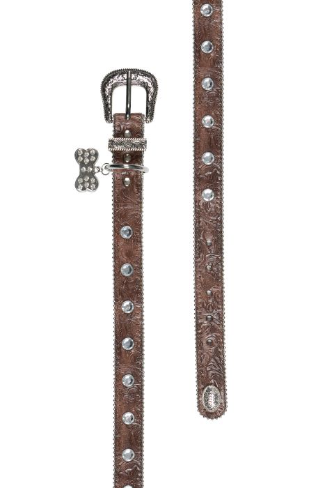 Pure Western Tilly Dog Collar - Tan [sz:xs]