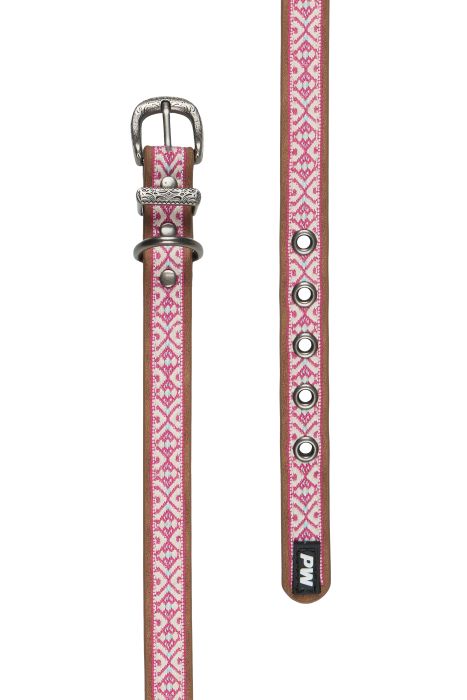 Pure Western Cosmo Dog Collar - Pink [sz:xs]