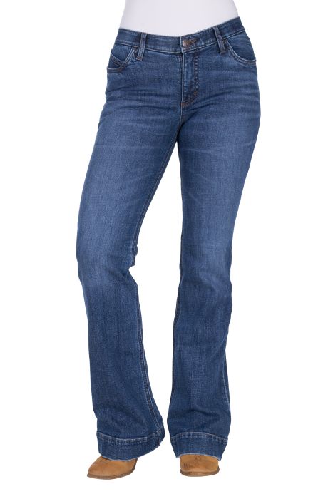 Wrangler Wmns Luna Jean - Willow 34l [sz:0]