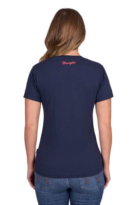 Wrangler Womens Lottie Short Sleeve Tee [sz:8]