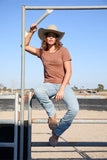Wrangler Womens Texas Ss Tee [sz:8]