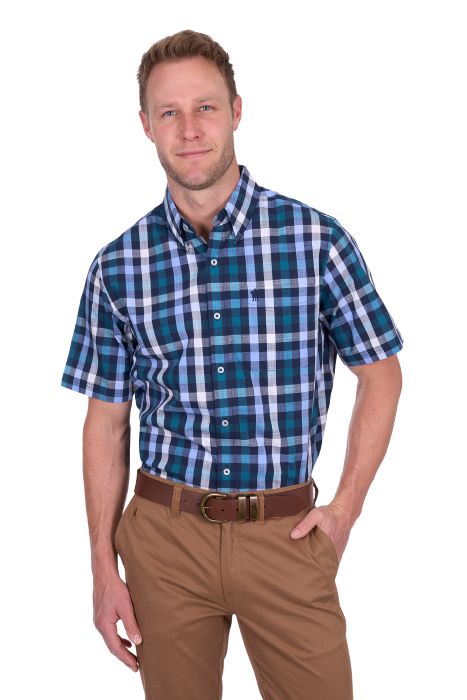 Thomas Cook Mens John 1pkt Short Sleeve Shirt [sz:s]