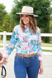 Thomas Cook Womens Annalise Long Sleeve Shirt [sz:8]