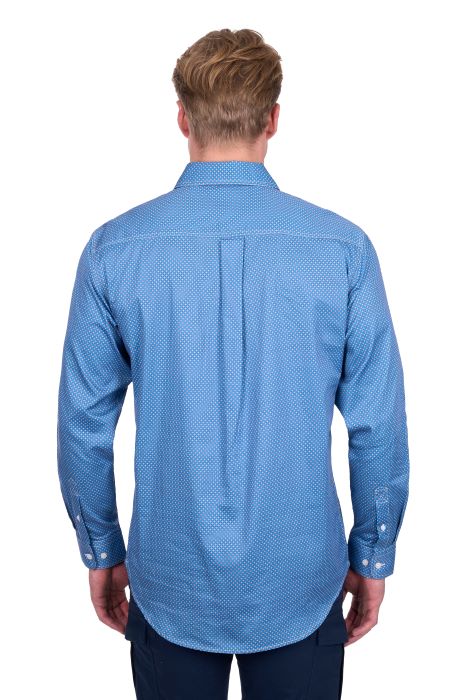 Hard Slog Mens Holden 1/2 Plkt Ls Shirt [sz:xs]