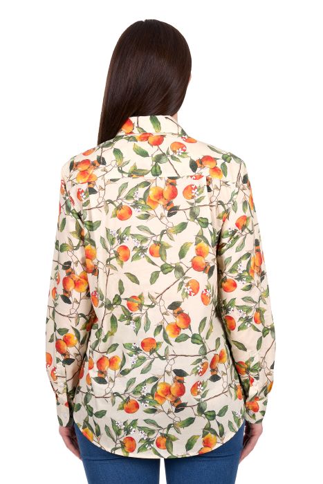 Hard Slog Wmns Zia 1/2 Plkt Ls Shirt - Green [sz:8]