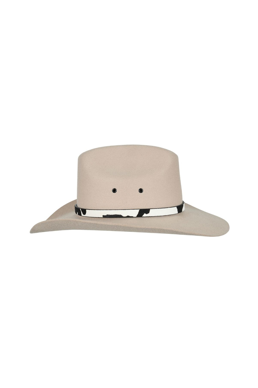 Pure Western Georgie Hat Band - Black/ White 