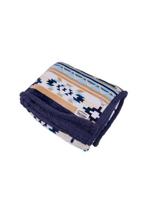 Pure Western Aztec Print Snuggle Rug