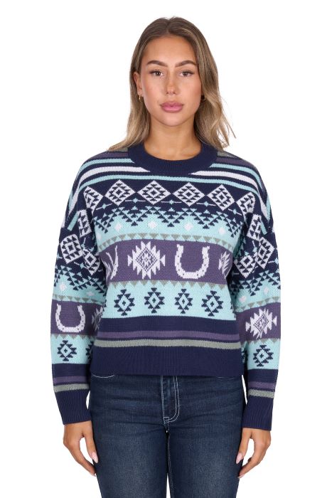 Pure Western Womens Margo Pullover [sz:8]