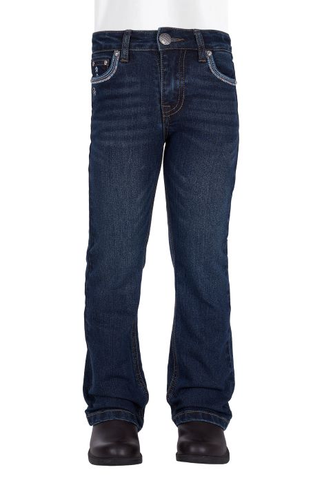 Pure Western Girls Pat Boot Cut Jean [sz:4]