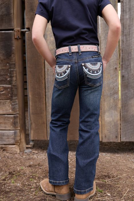 Pure Western Girls Pat Boot Cut Jean [sz:4]